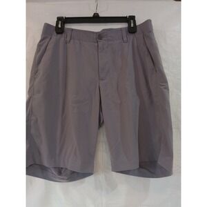 Under Armour HeatGear Golf Shorts Gray Size 34 Mens Athletic Performance
